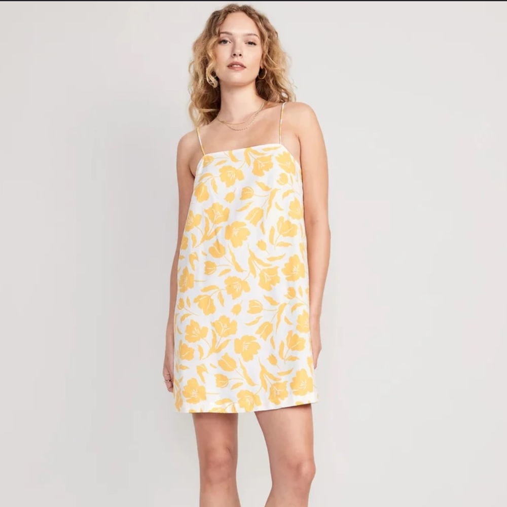 Old Navy Sleeveless Square Neck Mini Dress